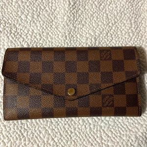 Louis Vuitton Sarah Wallet Damier Ebene